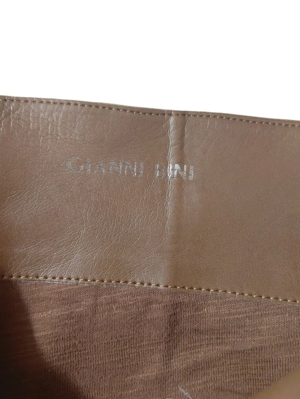 Gianni Bini Brown Suede Over-the-Knee Block Heel Boots Size 10
